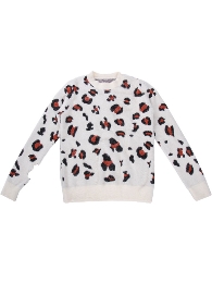 Mommy & Me Leopard Distressed Sweater