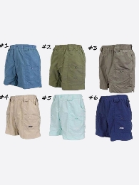 Kids' Solid Color Fishing Shorts