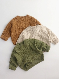 Unisex baby oversize sweaters